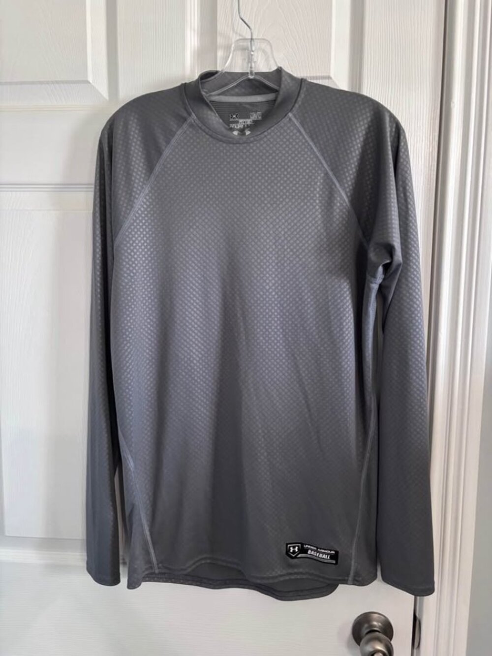 Men's Under Armour Baseball, long-sleeve performance, fitted, HeatGear pullover